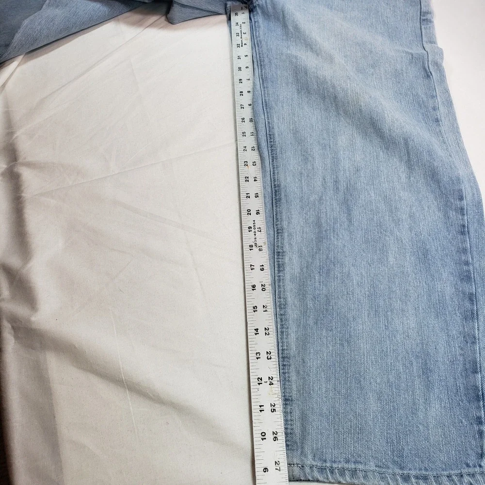 Ninth‎ Ambush Hall Jeans Light Wash Embroidered Skull Rose Chain Denim